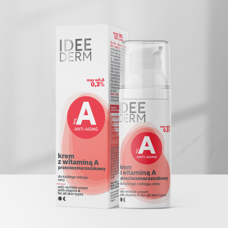 Przeciwzmarszczkowy Krem z witaminą A każdy rodzaj skóry, w szczególności do dojrzałej